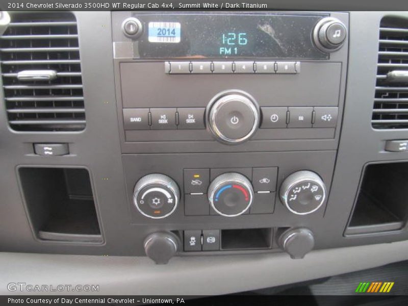 Controls of 2014 Silverado 3500HD WT Regular Cab 4x4