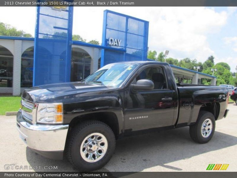 Black / Dark Titanium 2013 Chevrolet Silverado 1500 LS Regular Cab 4x4