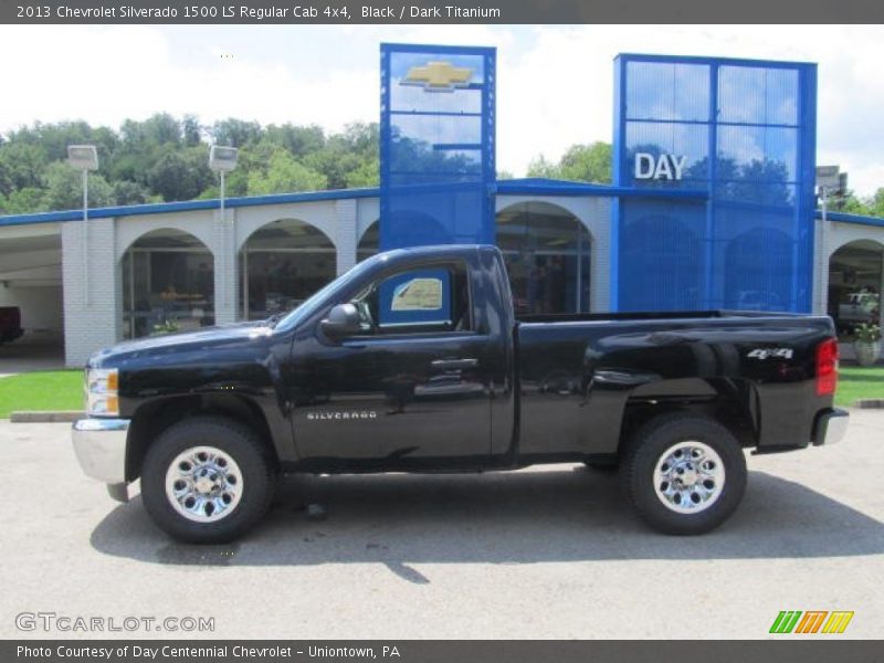 Black / Dark Titanium 2013 Chevrolet Silverado 1500 LS Regular Cab 4x4