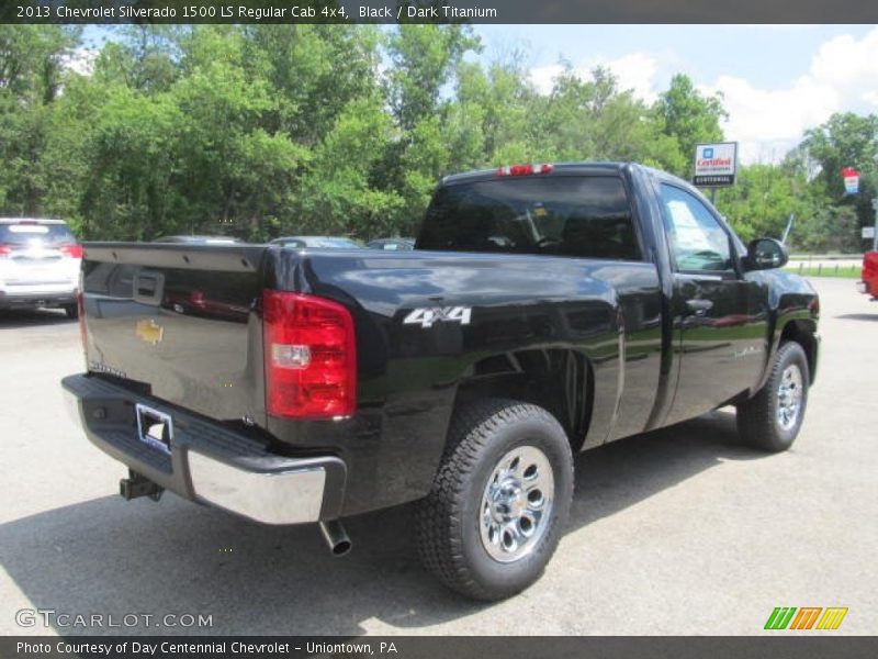 Black / Dark Titanium 2013 Chevrolet Silverado 1500 LS Regular Cab 4x4