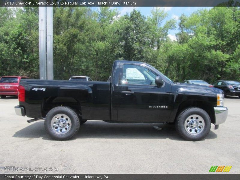 Black / Dark Titanium 2013 Chevrolet Silverado 1500 LS Regular Cab 4x4