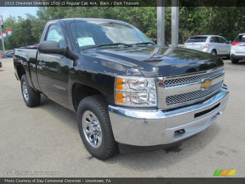 Black / Dark Titanium 2013 Chevrolet Silverado 1500 LS Regular Cab 4x4
