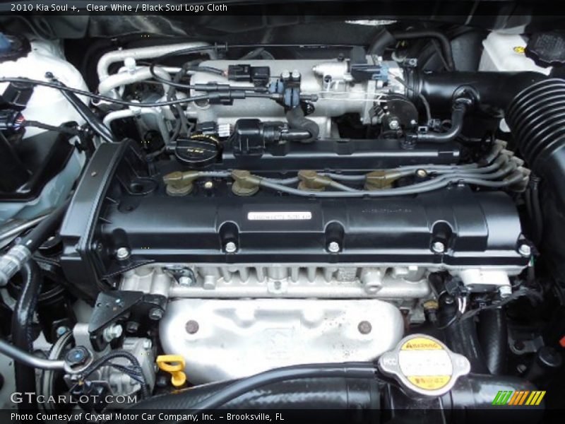 Clear White / Black Soul Logo Cloth 2010 Kia Soul +