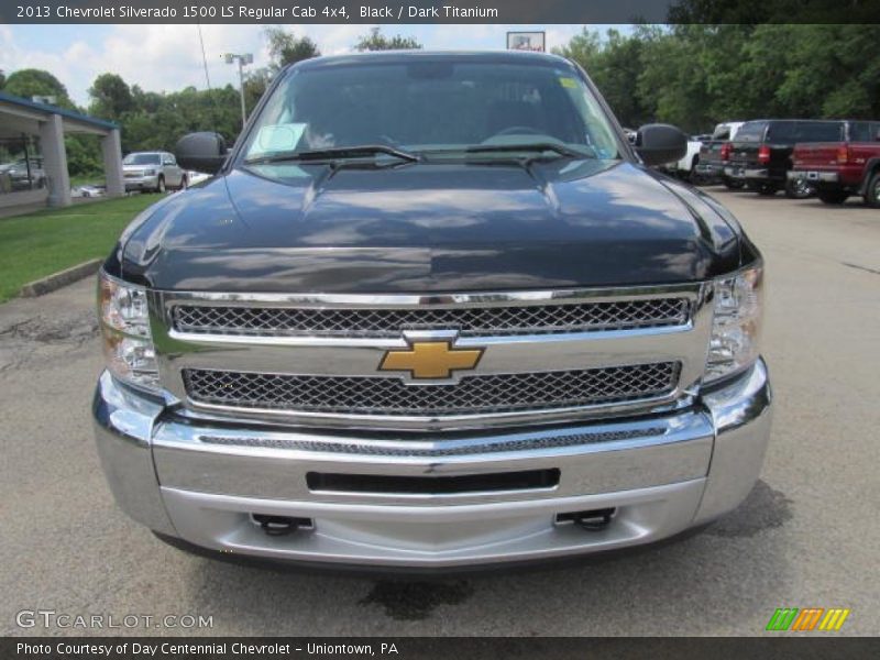 Black / Dark Titanium 2013 Chevrolet Silverado 1500 LS Regular Cab 4x4