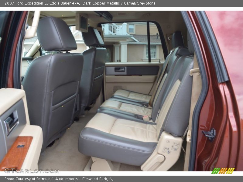 Dark Copper Metallic / Camel/Grey Stone 2007 Ford Expedition EL Eddie Bauer 4x4