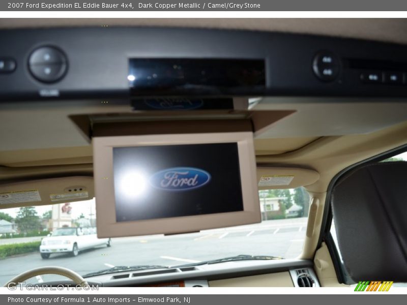 Dark Copper Metallic / Camel/Grey Stone 2007 Ford Expedition EL Eddie Bauer 4x4