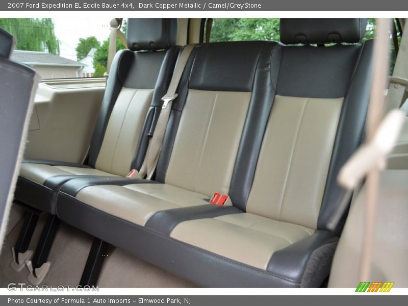Dark Copper Metallic / Camel/Grey Stone 2007 Ford Expedition EL Eddie Bauer 4x4