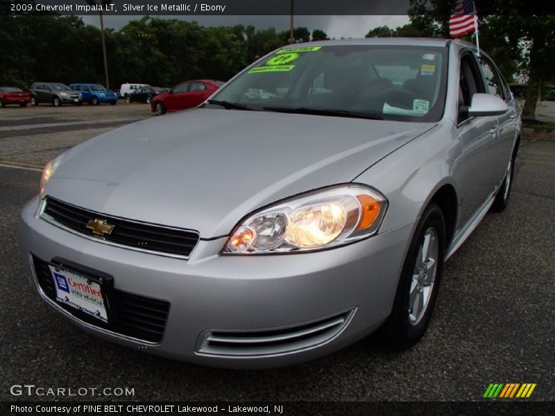 Silver Ice Metallic / Ebony 2009 Chevrolet Impala LT