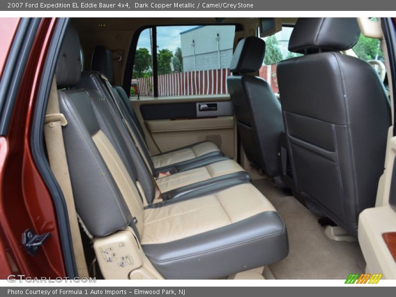Dark Copper Metallic / Camel/Grey Stone 2007 Ford Expedition EL Eddie Bauer 4x4