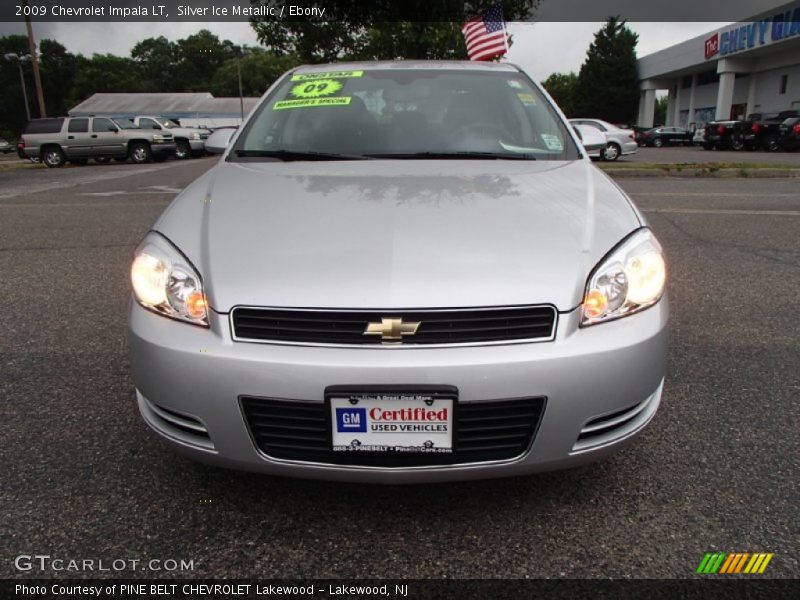 Silver Ice Metallic / Ebony 2009 Chevrolet Impala LT