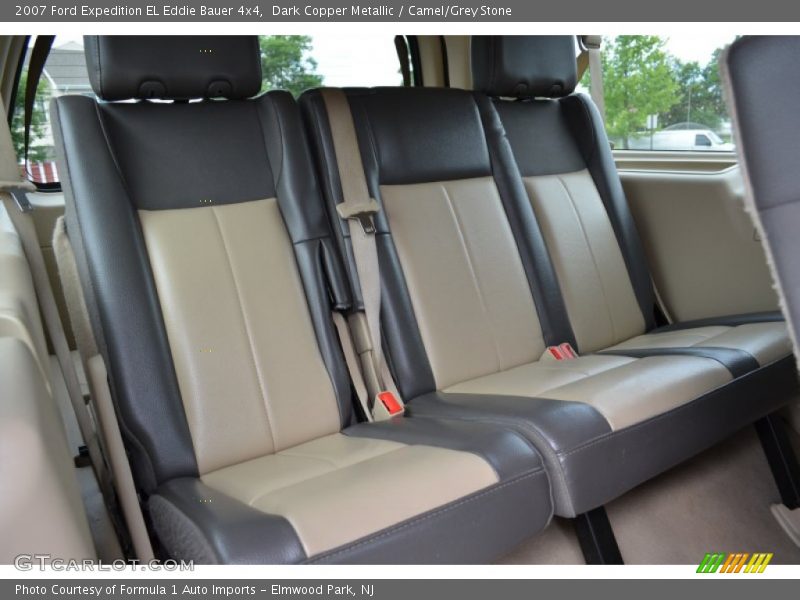 Dark Copper Metallic / Camel/Grey Stone 2007 Ford Expedition EL Eddie Bauer 4x4