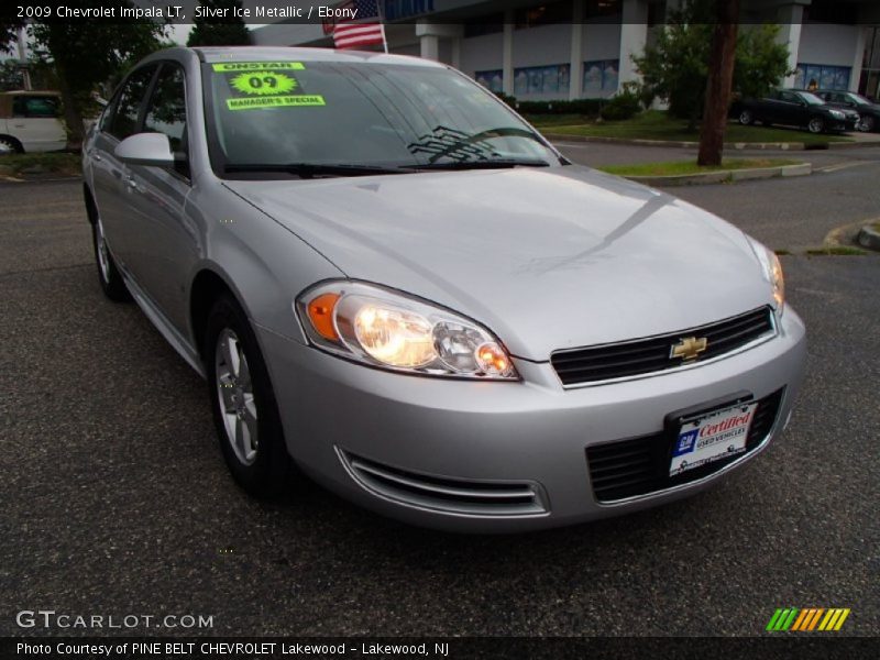 Silver Ice Metallic / Ebony 2009 Chevrolet Impala LT