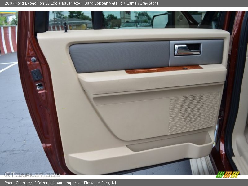Dark Copper Metallic / Camel/Grey Stone 2007 Ford Expedition EL Eddie Bauer 4x4