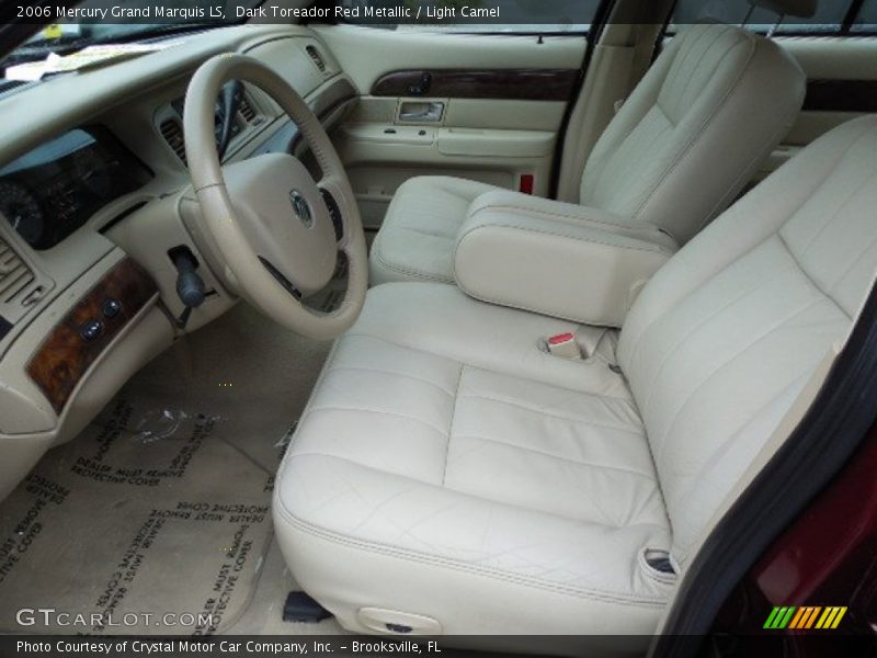 Dark Toreador Red Metallic / Light Camel 2006 Mercury Grand Marquis LS