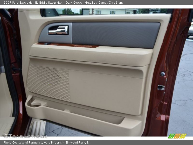 Dark Copper Metallic / Camel/Grey Stone 2007 Ford Expedition EL Eddie Bauer 4x4