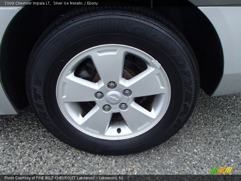 Silver Ice Metallic / Ebony 2009 Chevrolet Impala LT