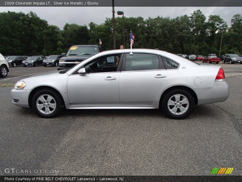 Silver Ice Metallic / Ebony 2009 Chevrolet Impala LT