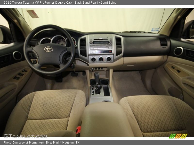 Black Sand Pearl / Sand Beige 2010 Toyota Tacoma V6 PreRunner Double Cab