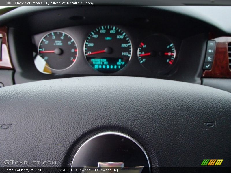 Silver Ice Metallic / Ebony 2009 Chevrolet Impala LT