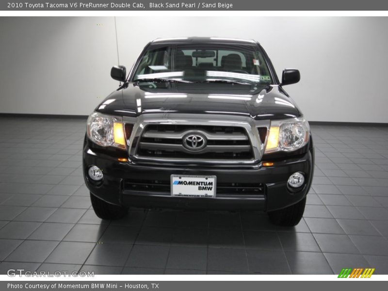 Black Sand Pearl / Sand Beige 2010 Toyota Tacoma V6 PreRunner Double Cab