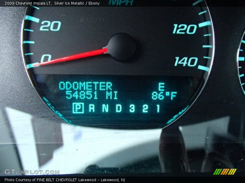 Silver Ice Metallic / Ebony 2009 Chevrolet Impala LT