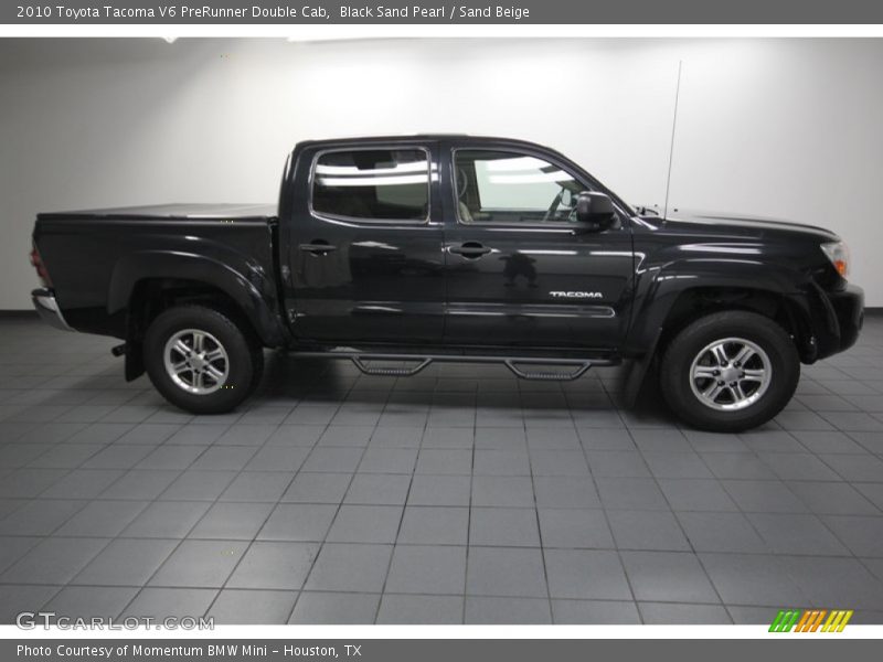 Black Sand Pearl / Sand Beige 2010 Toyota Tacoma V6 PreRunner Double Cab