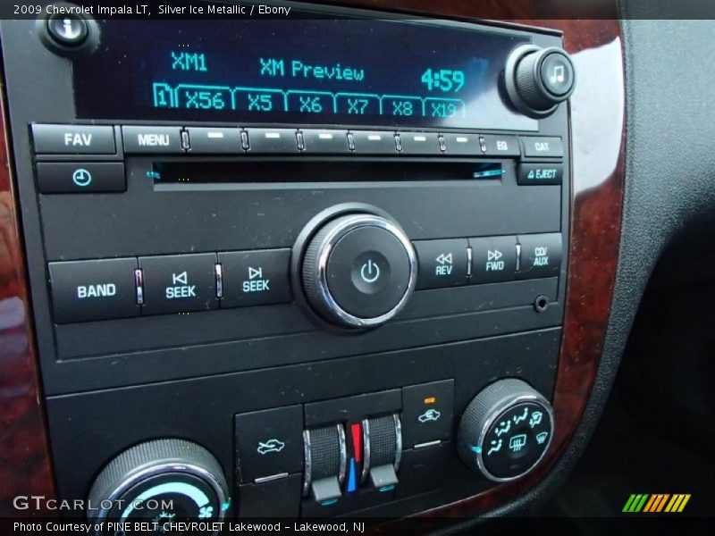 Silver Ice Metallic / Ebony 2009 Chevrolet Impala LT