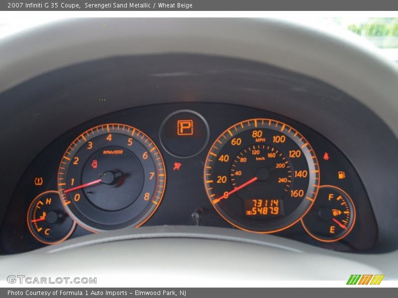  2007 G 35 Coupe 35 Coupe Gauges