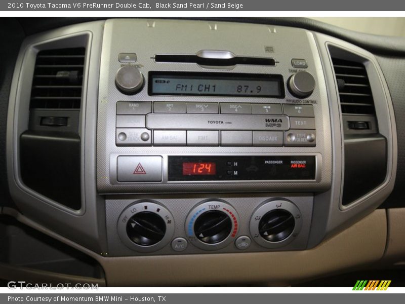 Black Sand Pearl / Sand Beige 2010 Toyota Tacoma V6 PreRunner Double Cab