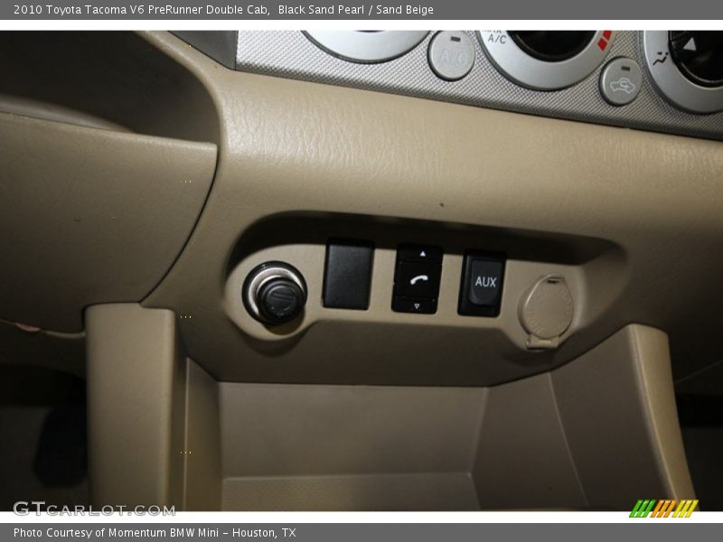 Black Sand Pearl / Sand Beige 2010 Toyota Tacoma V6 PreRunner Double Cab