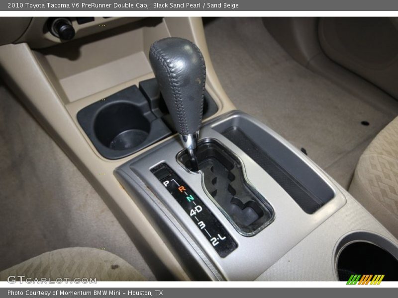 Black Sand Pearl / Sand Beige 2010 Toyota Tacoma V6 PreRunner Double Cab