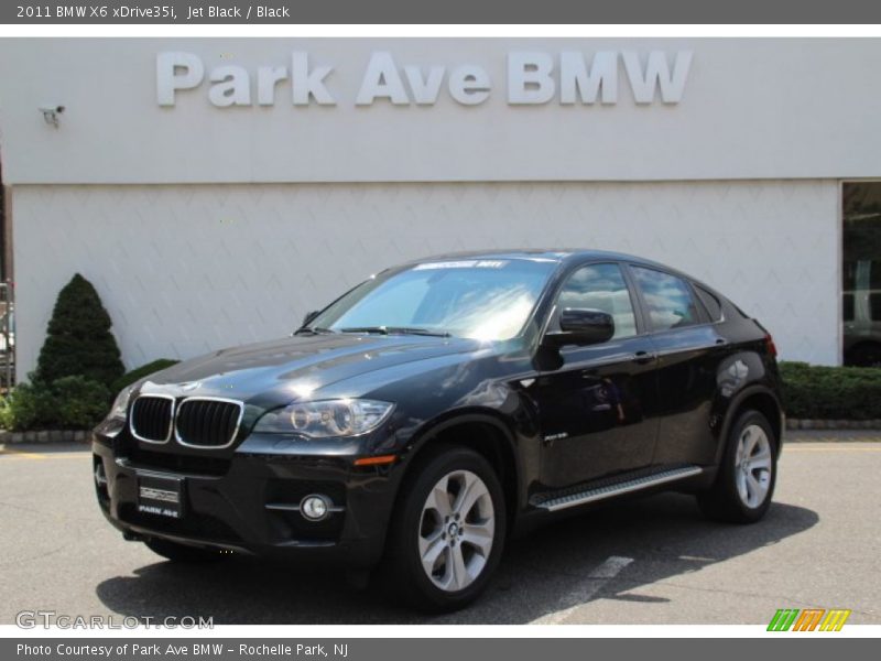 Jet Black / Black 2011 BMW X6 xDrive35i