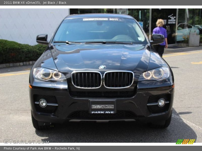 Jet Black / Black 2011 BMW X6 xDrive35i