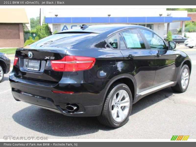 Jet Black / Black 2011 BMW X6 xDrive35i
