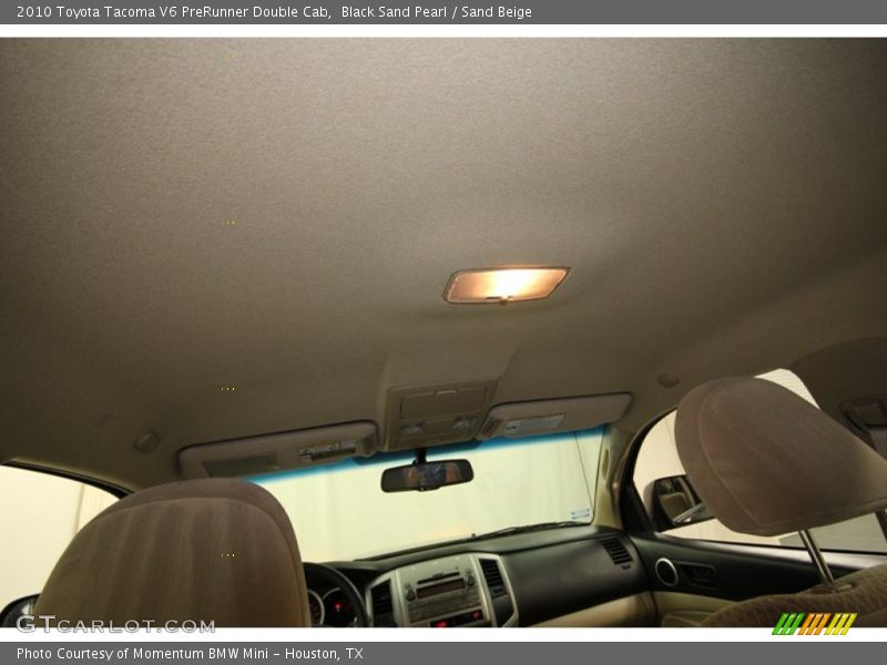 Black Sand Pearl / Sand Beige 2010 Toyota Tacoma V6 PreRunner Double Cab