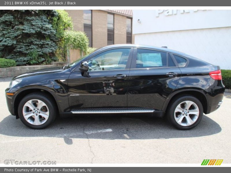 Jet Black / Black 2011 BMW X6 xDrive35i