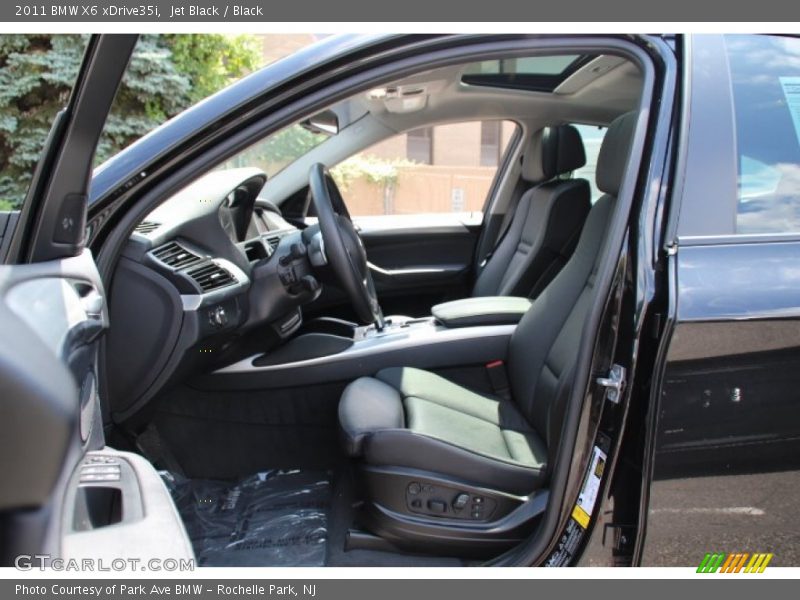 Jet Black / Black 2011 BMW X6 xDrive35i