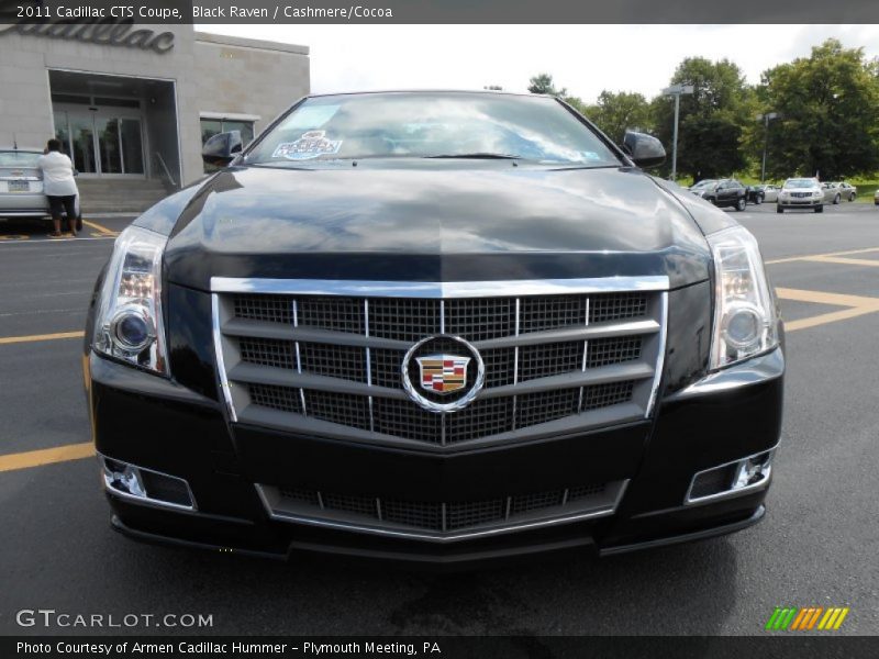 Black Raven / Cashmere/Cocoa 2011 Cadillac CTS Coupe