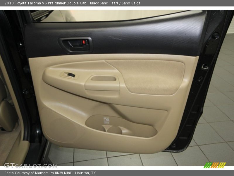 Black Sand Pearl / Sand Beige 2010 Toyota Tacoma V6 PreRunner Double Cab