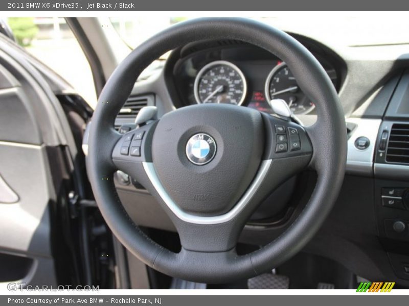 Jet Black / Black 2011 BMW X6 xDrive35i