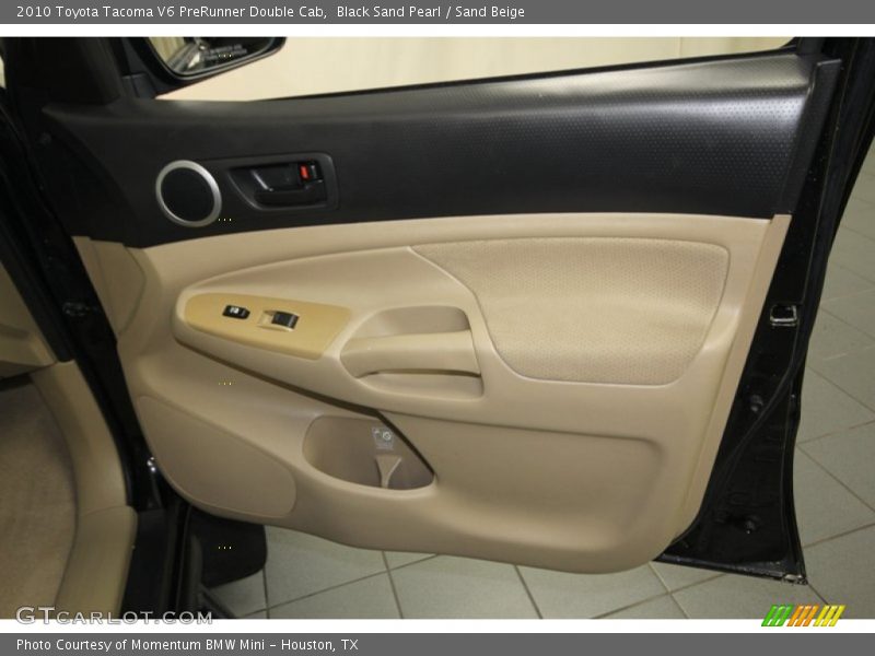 Black Sand Pearl / Sand Beige 2010 Toyota Tacoma V6 PreRunner Double Cab