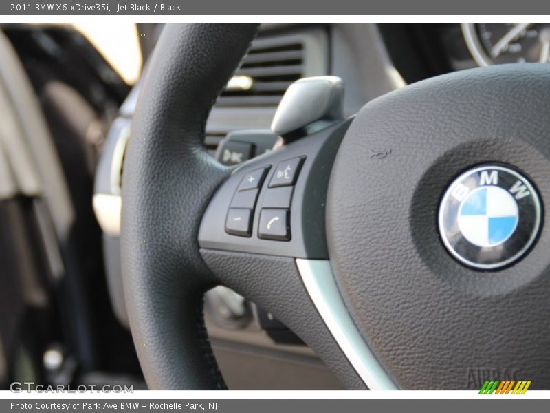 Jet Black / Black 2011 BMW X6 xDrive35i