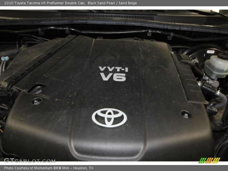 Black Sand Pearl / Sand Beige 2010 Toyota Tacoma V6 PreRunner Double Cab
