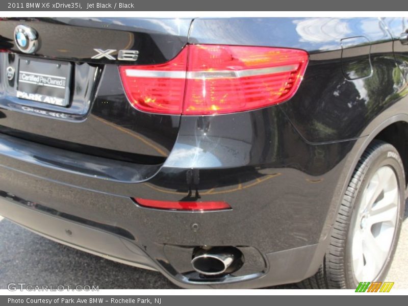 Jet Black / Black 2011 BMW X6 xDrive35i