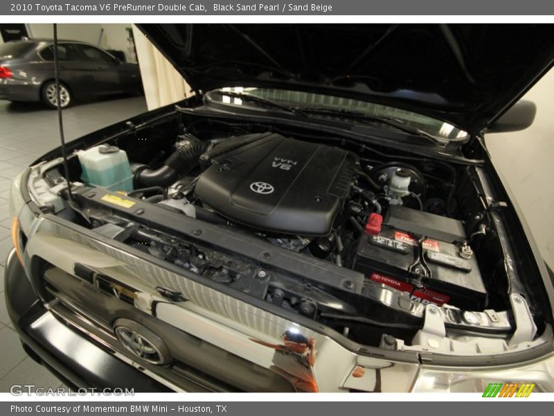 Black Sand Pearl / Sand Beige 2010 Toyota Tacoma V6 PreRunner Double Cab
