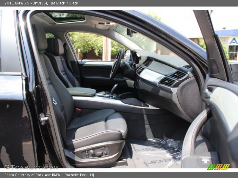 Jet Black / Black 2011 BMW X6 xDrive35i