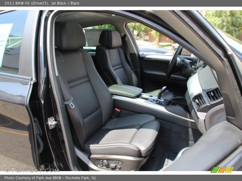 Jet Black / Black 2011 BMW X6 xDrive35i
