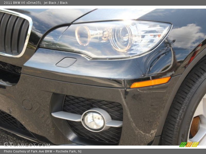 Jet Black / Black 2011 BMW X6 xDrive35i