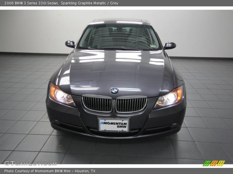 Sparkling Graphite Metallic / Grey 2006 BMW 3 Series 330i Sedan