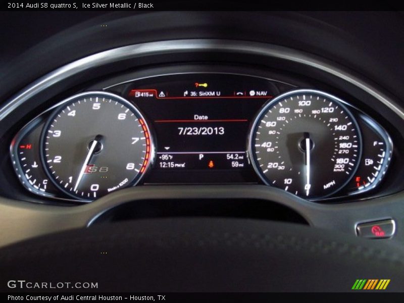  2014 S8 quattro S quattro S Gauges